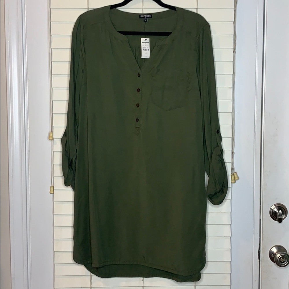 NWT Express shirt dress | Size L